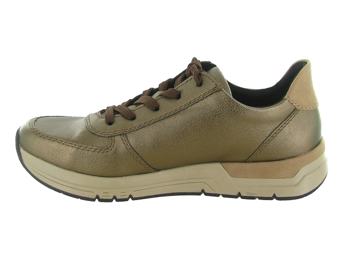 baskets et sneakers - Confort - femme - Synthétique - Bronze - Rieker5732804_4