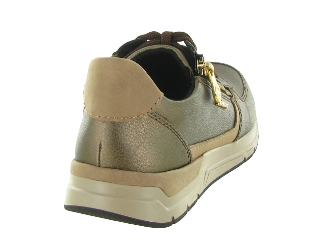 baskets et sneakers - Confort - femme - Synthétique - Bronze - Rieker5732804_5
