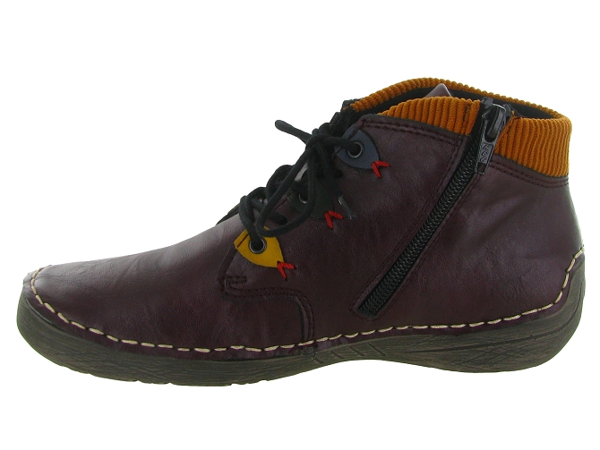 bottines et boots - Classique & Chic - femme - Synthétique - Prune - Rieker5735102_4