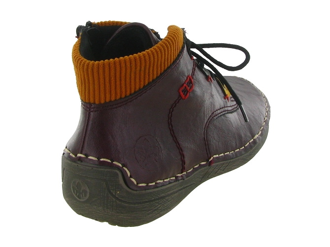 bottines et boots - Classique & Chic - femme - Synthétique - Prune - Rieker5735102_5