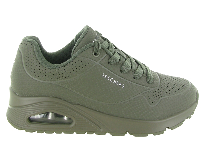 baskets et sneakers - Confort - femme - Toile  - Vert - Skechers footwear5735302_2
