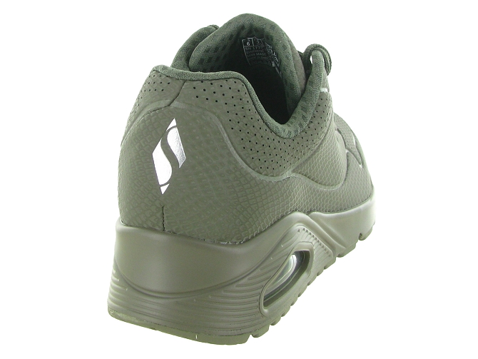 baskets et sneakers - Confort - femme - Toile  - Vert - Skechers footwear5735302_5