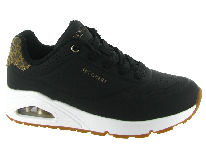 baskets et sneakers - Confort - femme - Synthétique - Noir - Skechers footwear