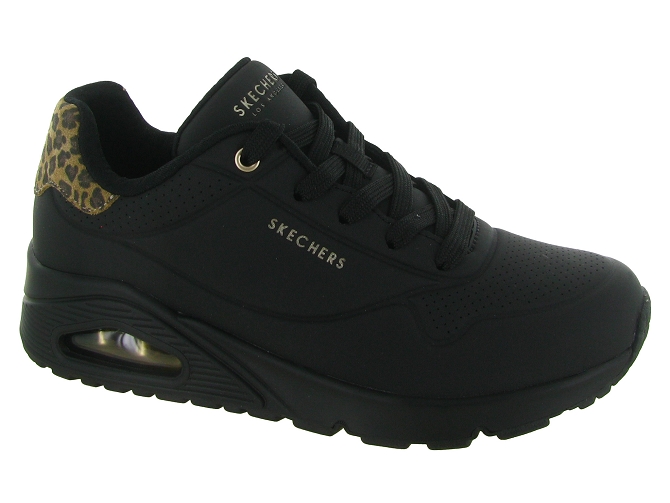 baskets et sneakers - Confort - femme - Synthétique - Noir - Skechers footwear