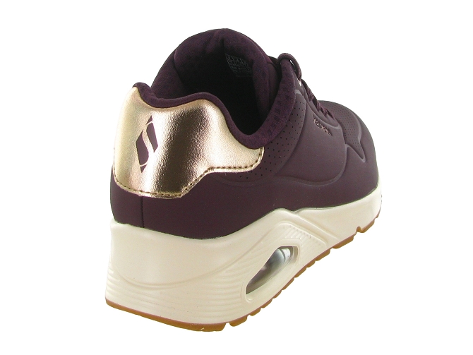 baskets et sneakers - Confort - femme - Synthétique - Bordeaux - Skechers footwear5735502_5