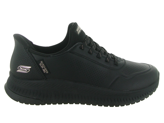 baskets et sneakers - Confort - femme - Toile  - Noir - Skechers footwear5735901_2