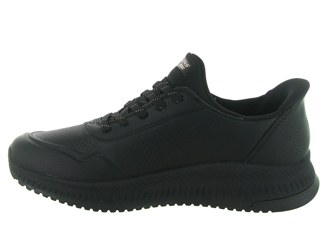 baskets et sneakers - Confort - femme - Toile  - Noir - Skechers footwear5735901_4