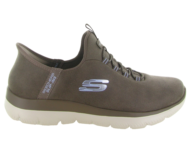 baskets et sneakers - Confort - femme - Synthétique - Marron - Skechers footwear5736201_2