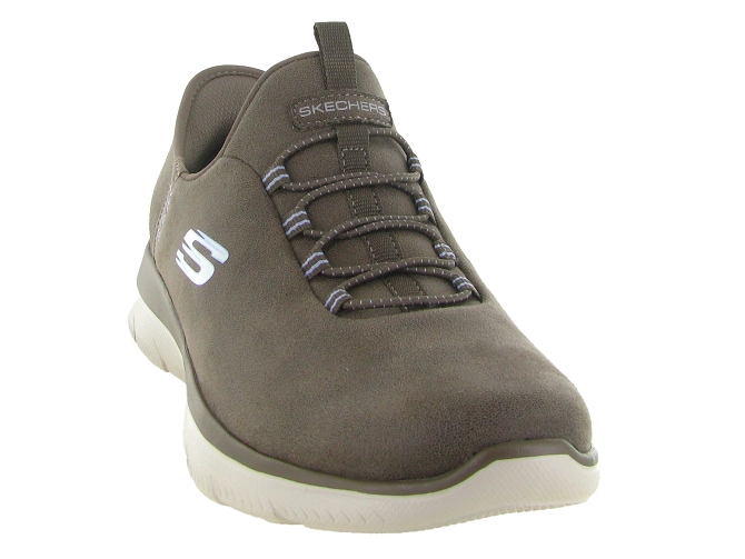 baskets et sneakers - Confort - femme - Synthétique - Marron - Skechers footwear5736201_3