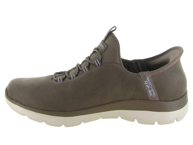 baskets et sneakers - Confort - femme - Synthétique - Marron - Skechers footwear5736201_4