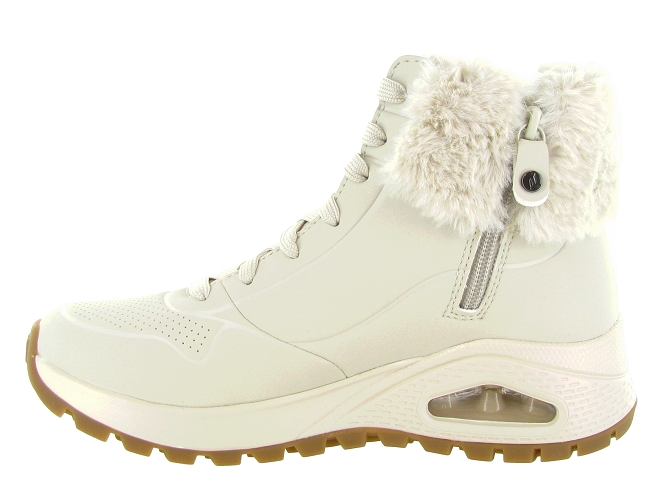 apres ski bottes fourrees - Botte fourrée - femme - Synthétique - Blanc - Skechers footwear5736302_4