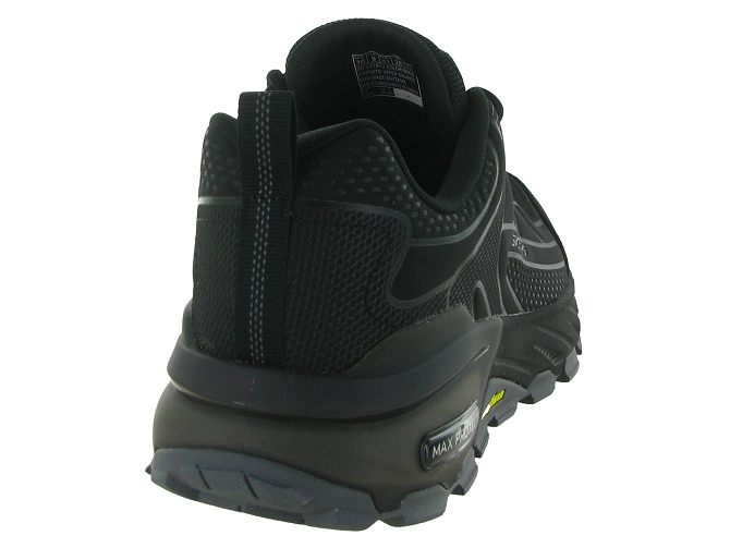 baskets et sneakers - Confort - homme - Toile  - Noir - Skechers footwear5736701_5