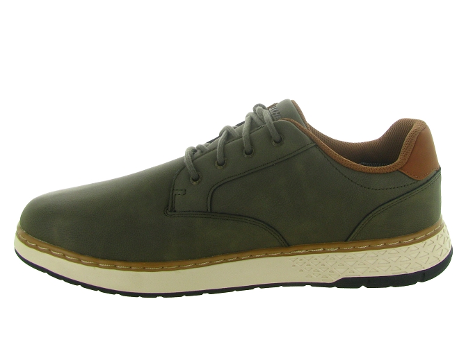 chaussures a lacets - Confort et décontracté - homme - Synthétique - Vert - Skechers footwear5736901_4