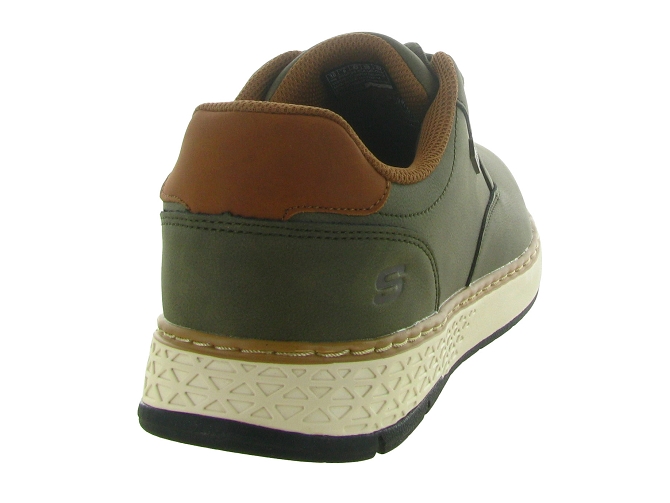 chaussures a lacets - Confort et décontracté - homme - Synthétique - Vert - Skechers footwear5736901_5