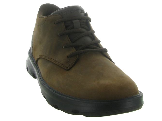 baskets et sneakers - Tendance - homme - Cuir - Marron - Skechers footwear5737101_3
