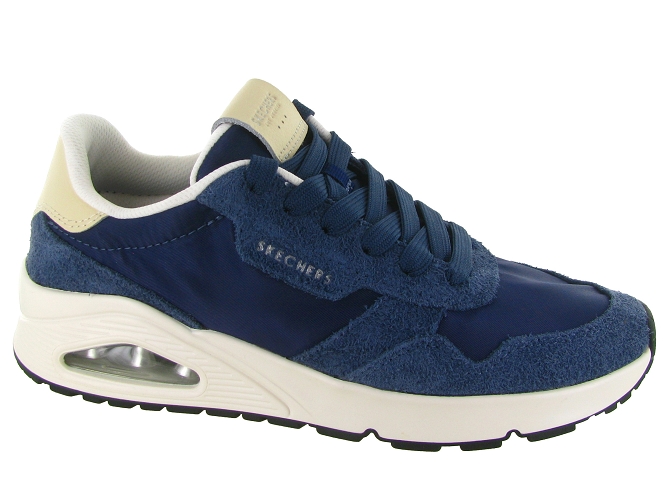 baskets et sneakers - Confort - homme - Synthétique - Bleu - Skechers footwear