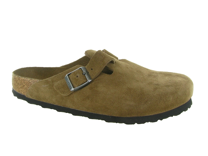 nu pieds - Mules et Tongs - homme - Nubuck - Marron - Birkenstock