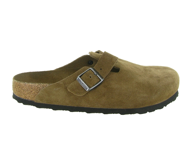 nu pieds - Mules et Tongs - homme - Nubuck - Marron - Birkenstock5738301_2