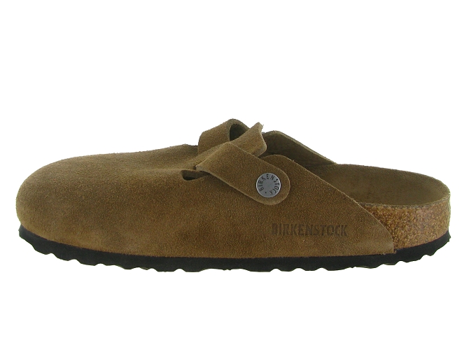 sandales et nu pieds - Mule Sabot - femme - Nubuck - Marron - Birkenstock5738401_4