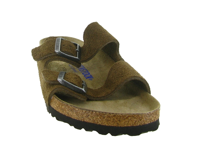 nu pieds - Mules et Tongs - homme - Nubuck - Marron - Birkenstock5738701_3