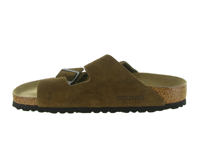 nu pieds - Mules et Tongs - homme - Nubuck - Marron - Birkenstock5738701_4