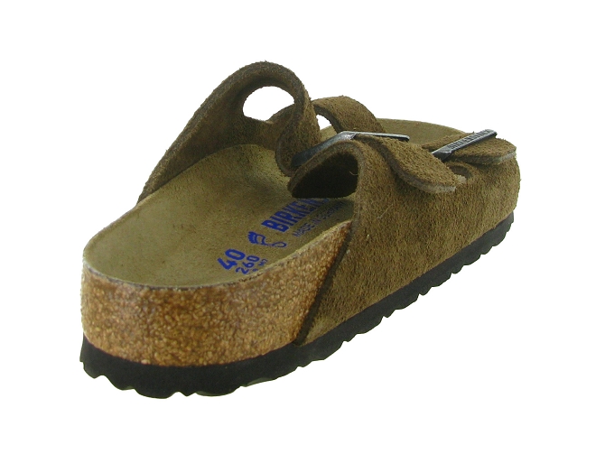nu pieds - Mules et Tongs - homme - Nubuck - Marron - Birkenstock5738701_5