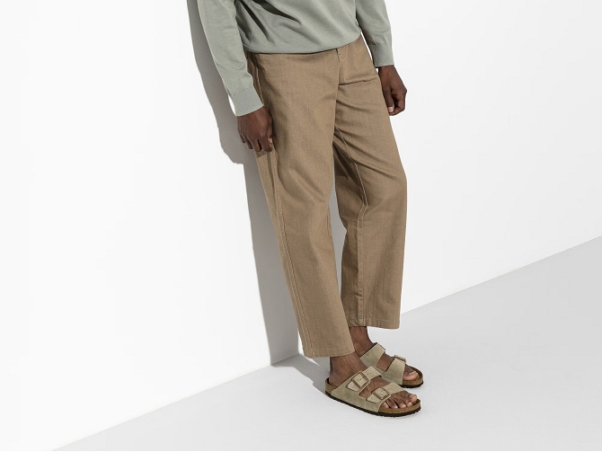 nu pieds - Mules et Tongs - homme - Nubuck - Taupe - Birkenstock5738702_5