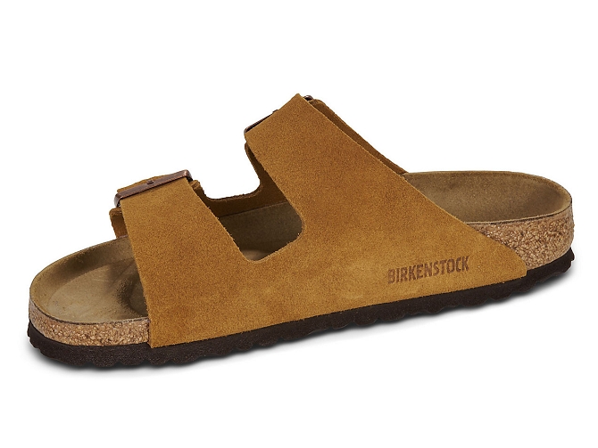 nu pieds - Mules et Tongs - homme - Nubuck - Camel - Birkenstock5738704_4