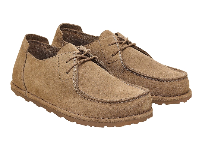 chaussures a lacets - Détente - femme - Nubuck - Taupe - Birkenstock5738801_3