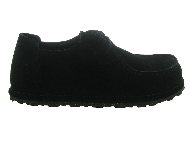chaussures a lacets - Lacets détente - femme - Nubuck - Noir - Birkenstock5738802_2