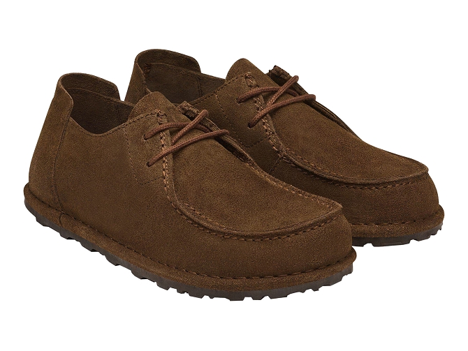 chaussures a lacets - Détente - femme - Nubuck - Marron - Birkenstock5738803_3