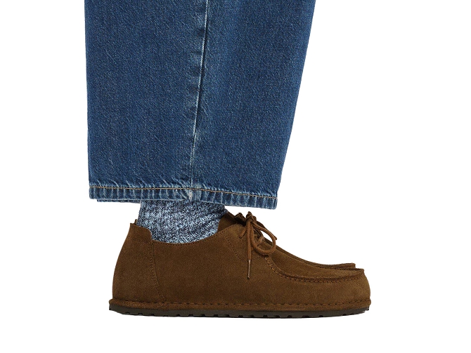 chaussures a lacets - Détente - femme - Nubuck - Marron - Birkenstock5738803_5