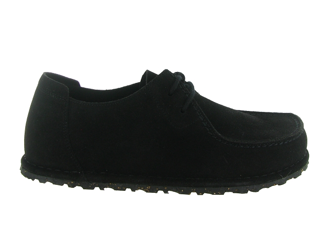 chaussures a lacets - Confort et décontracté - homme - Nubuck - Noir - Birkenstock5738902_2