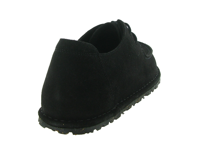 chaussures a lacets - Confort et décontracté - homme - Nubuck - Noir - Birkenstock5738902_5