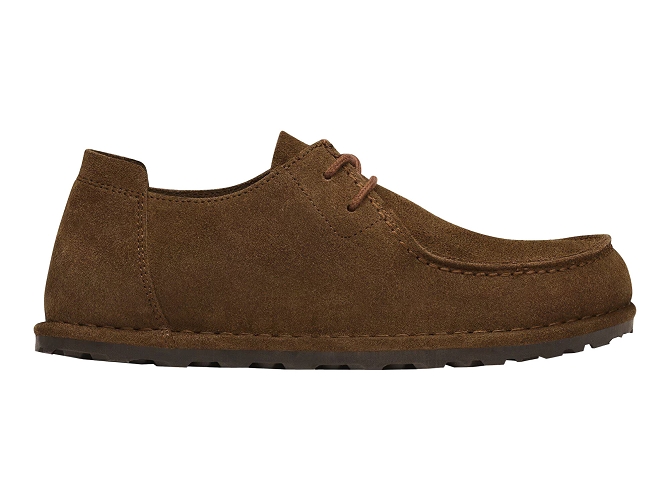 chaussures a lacets - Confort et décontracté - homme - Nubuck - Marron - Birkenstock5738903_2