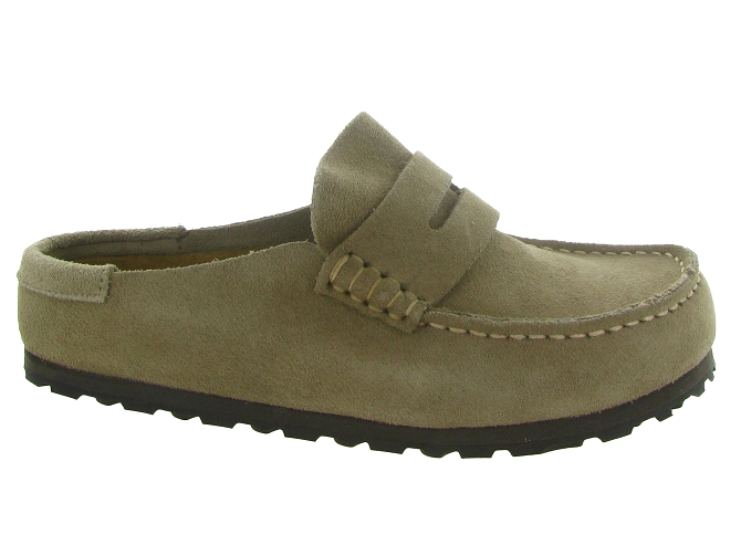 mocassins - Elégant - homme - Nubuck - Taupe - Birkenstock