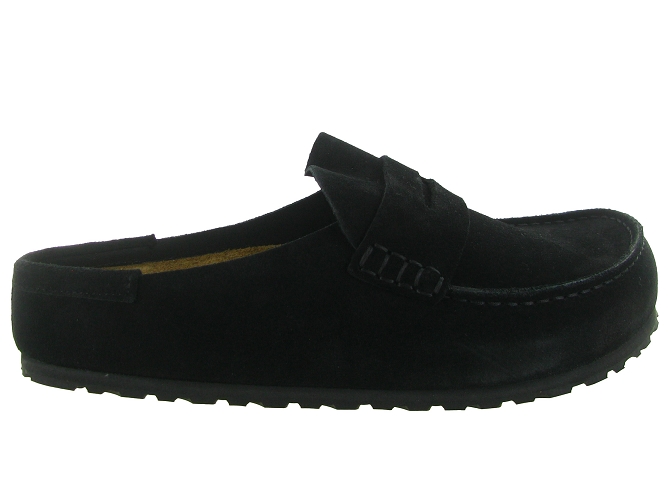mocassins - Bateau - homme - Nubuck - Noir - Birkenstock5740502_2
