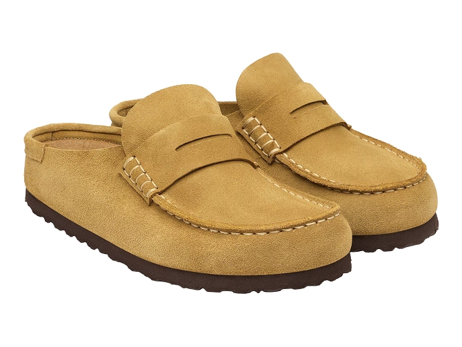 mocassins - Bateau - homme - Nubuck - Jaune - Birkenstock5740504_4