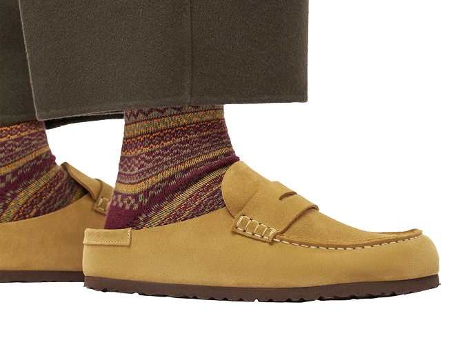 mocassins - Bateau - homme - Nubuck - Jaune - Birkenstock5740504_5