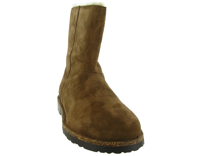 apres ski bottes fourrees - Botte fourrée - femme - Nubuck - Marron - Birkenstock5740601_3