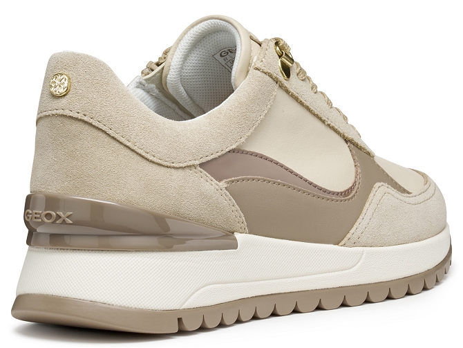 baskets et sneakers - Confort - femme - Synthétique - Beige - Geox5743901_4