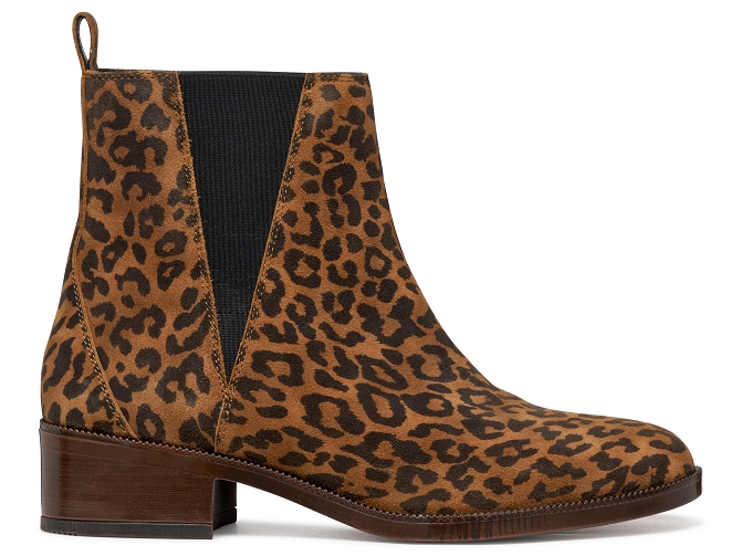 bottines et boots - Casual - femme - Cuir - Léopard - Geox5744002_2