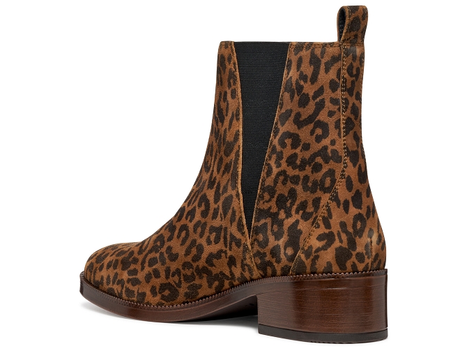 bottines et boots - Casual - femme - Cuir - Léopard - Geox5744002_3