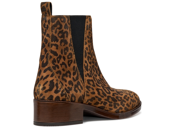 bottines et boots - Casual - femme - Cuir - Léopard - Geox5744002_4