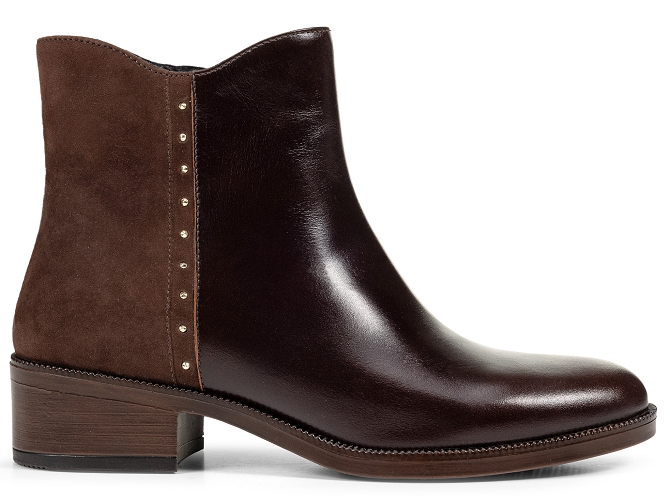bottines et boots - Casual - femme - Cuir - Marron - Geox5744101_2