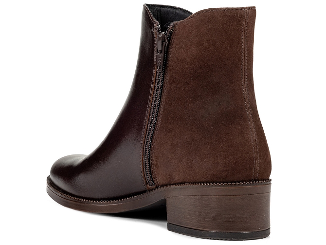 bottines et boots - Casual - femme - Cuir - Marron - Geox5744101_3