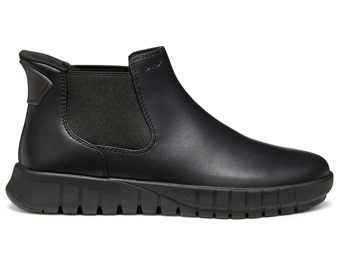 bottines et boots - Chelsea - femme - Cuir - Noir - Geox5745501_2