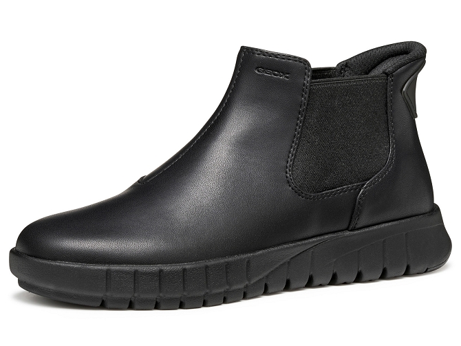 bottines et boots - Chelsea - femme - Cuir - Noir - Geox5745501_3