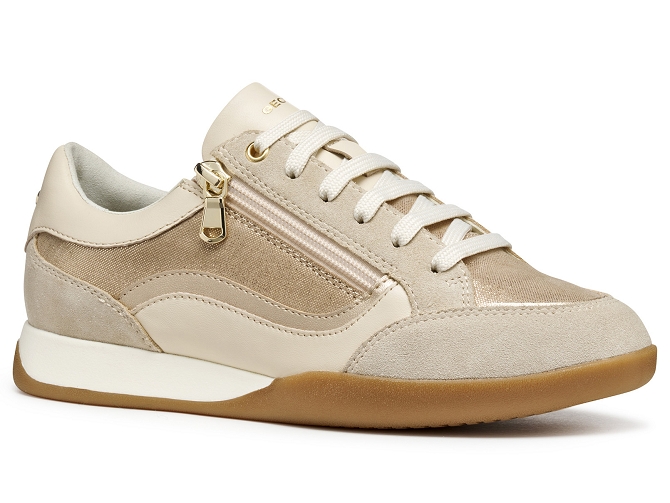baskets et sneakers - Tendance - femme - Synthétique - Taupe - Geox
