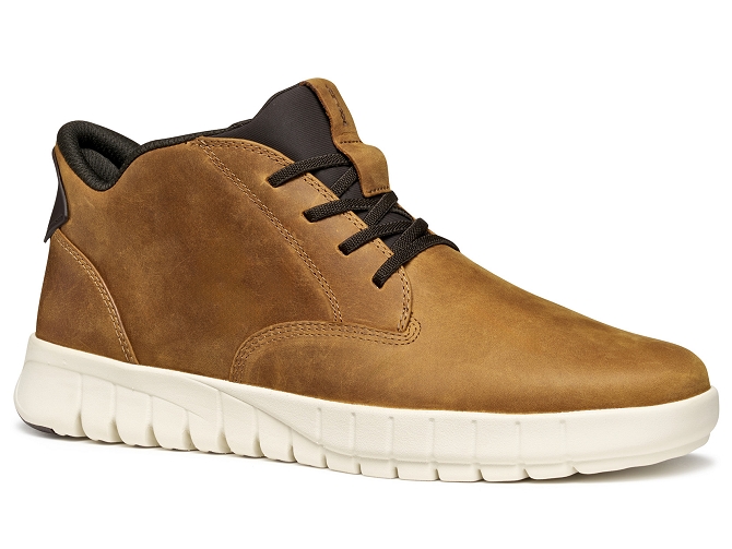 bottines et boots - Chelsea - homme - Nubuck - Marron - Geox